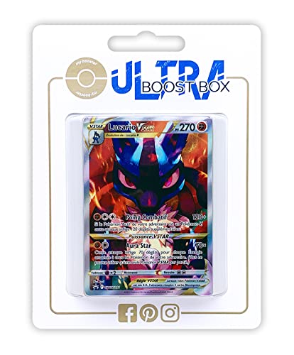 Lucario VSTAR SWSH291 Full Art - Ultraboost X Epée et Bouclier 12.5 Zénith Suprême - Box mit 10 französisch Pokémon-Karten Lucario VSTAR SWSH291 Full Art - Ultraboost X Epée et Bouclier 12.5 Zénith Suprême - Box mit 10 französisch Pokémon-Karten von my-booster