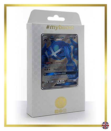 Metagross-GX (Métalosse-GX) 139/145 Full Art - #myboost X Sun & Moon 2 Gardians Rising - Coffret de 10 Cartes Pokémon Aglaises von my-booster