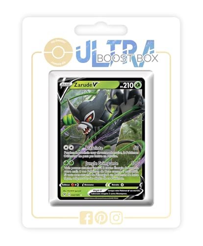 my-booster SWSH04-FR24-UB-022 Zarude V 022/185 Ultraboost X Epée et Bouclier, 4 Voltage Éclatant, Box mit 10 französisch Pokémon-Karten my-booster SWSH04-FR24-UB-022 Zarude V 022/185 Ultraboost X Epée et Bouclier, 4 Voltage Éclatant, Box mit 10 französisch Pokémon-Karten von my-booster