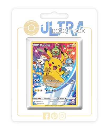 my-booster SWSH04-FR24-UB-SWSH020 Pikachu SWSH020 Alternative Gallery-Ultraboost X Epée et Bouclier, 4 Voltage Éclatant, Box mit 10 französisch Pokémon-Karten my-booster SWSH04-FR24-UB-SWSH020 Pikachu SWSH020 Alternative Gallery-Ultraboost X Epée et Bouclier, 4 Voltage Éclatant, Box mit 10 französisch Pokémon-Karten von my-booster