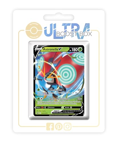 my-booster SWSH04-FR24-UB-SWSH078 Astronelle V (Maritellit V) SWSH078 Ultraboost X Epée et Bouclier, 4 Voltage Éclatant, Box mit 10 französisch Pokémon-Karten von my-booster