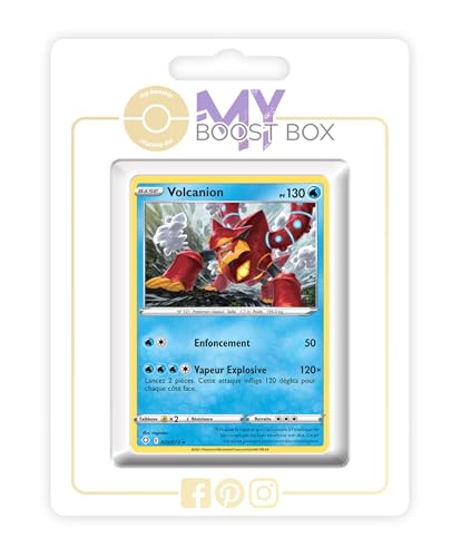 my-booster SWSH045-FR25-MB-025 Volcanion 025/072 Wendbare Holo-Myboost X Epée et Bouclier, 4.5 Destinées Radieuses, Box mit 10 französisch Pokémon-Karten my-booster SWSH045-FR25-MB-025 Volcanion 025/072 Wendbare Holo-Myboost X Epée et Bouclier, 4.5 Destinées Radieuses, Box mit 10 französisch Pokémon-Karten von my-booster