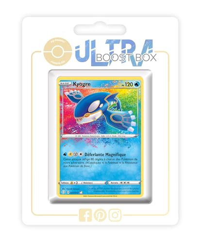 my-booster SWSH045-FR25-UB-021 Kyogre 021/072 Atemberaubend Holo Myboost X Epée et Bouclier, 4.5 Destinées Radieuses, Box mit 10 französisch Pokémon-Karten my-booster SWSH045-FR25-UB-021 Kyogre 021/072 Atemberaubend Holo Myboost X Epée et Bouclier, 4.5 Destinées Radieuses, Box mit 10 französisch Pokémon-Karten von my-booster