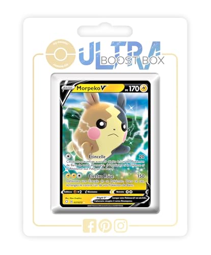 my-booster SWSH045-FR25-UB-037 Morpeko V 037/072 Myboost X Epée et Bouclier, 4.5 Destinées Radieuses, Box mit 10 französisch Pokémon-Karten my-booster SWSH045-FR25-UB-037 Morpeko V 037/072 Myboost X Epée et Bouclier, 4.5 Destinées Radieuses, Box mit 10 französisch Pokémon-Karten von my-booster
