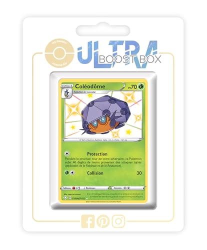 my-booster SWSH045-FR25-UB-SV008 Coléodôme (Keradar) SV008/SV122 Geheimer Schillerndes-Myboost X Epée et Bouclier, 4.5 Destinées Radieuses, Box mit 10 französisch Pokémon-Karten von my-booster