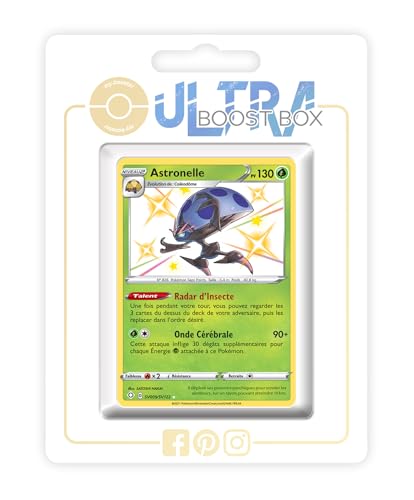 my-booster SWSH045-FR25-UB-SV009 Astronelle (Maritellit) SV009/SV122 Geheimer Schillerndes-Myboost X Epée et Bouclier, 4.5 Destinées Radieuses, Box mit 10 französisch Pokémon-Karten von my-booster