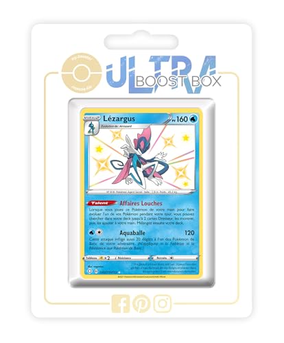 my-booster SWSH045-FR25-UB-SV027 Lézargus (Intelleon) SV027/SV122 Geheimer Schillerndes-Myboost X Epée et Bouclier, 4.5 Destinées Radieuses, Box mit 10 französisch Pokémon-Karten von my-booster