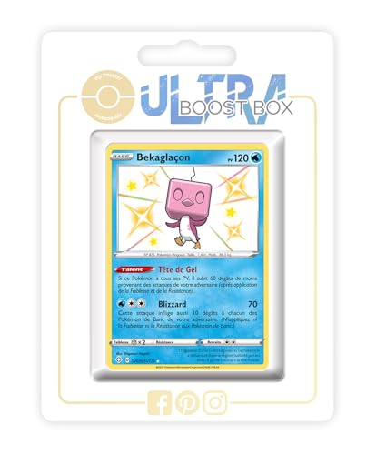 my-booster SWSH045-FR25-UB-SV035 Bekaglaçon (Kubuin) SV035/SV122 Geheimer Schillerndes-Myboost X Epée et Bouclier, 4.5 Destinées Radieuses, Box mit 10 französisch Pokémon-Karten von my-booster