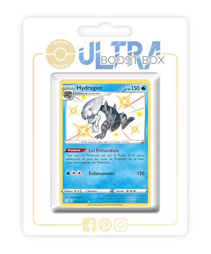 my-booster SWSH045-FR25-UB-SV036 Hydragon (Pescragon) SV036/SV122 Geheimer Schillerndes-Myboost X Epée et Bouclier, 4.5 Destinées Radieuses, Box mit 10 französisch Pokémon-Karten von my-booster
