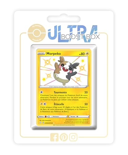 my-booster SWSH045-FR25-UB-SV044 Morpeko SV044/SV122 Geheimer Schillerndes-Myboost X Epée et Bouclier, 4.5 Destinées Radieuses, Box mit 10 französisch Pokémon-Karten my-booster SWSH045-FR25-UB-SV044 Morpeko SV044/SV122 Geheimer Schillerndes-Myboost X Epée et Bouclier, 4.5 Destinées Radieuses, Box mit 10 französisch Pokémon-Karten von my-booster