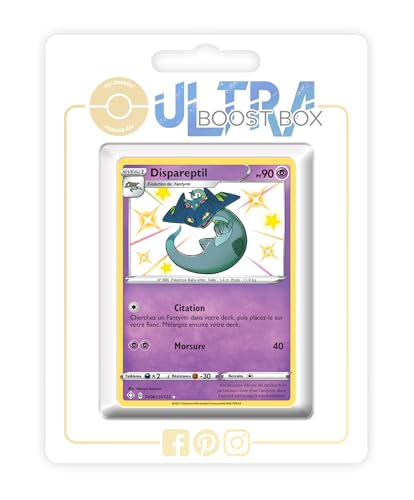 my-booster SWSH045-FR25-UB-SV061 Dispareptil (Phandra) SV061/SV122 Geheimer Schillerndes-Myboost X Epée et Bouclier, 4.5 Destinées Radieuses, Box mit 10 französisch Pokémon-Karten von my-booster