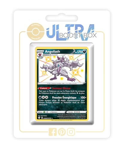my-booster SWSH045-FR25-UB-SV085 Angoliath (Olangaar) SV085/SV122 Geheimer Schillerndes-Myboost X Epée et Bouclier, 4.5 Destinées Radieuses, Box mit 10 französisch Pokémon-Karten von my-booster