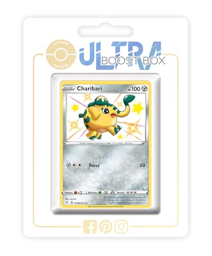 my-booster SWSH045-FR25-UB-SV090 Charibari (Kupfanti) SV090/SV122 Geheimer Schillerndes-Myboost X Epée et Bouclier, 4.5 Destinées Radieuses, Box mit 10 französisch Pokémon-Karten von my-booster