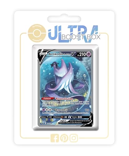 my-booster SWSH06-FR24-UB-170 Artikodin de Galar V (Galar-Arktos V) 170/198 Alternative Gallery, Ultraboost X Epée et Bouclier 6 Règne de Glace, Box mit 10 französisch Pokémon-Karten von my-booster