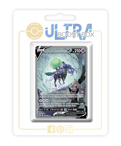 my-booster SWSH06-FR24-UB-172 Sylveroy Cavalier d’Effroi V (Rappenreiter-Coronospa V) 172/198 Alternative Gallery, Ultraboost X Epée et Bouclier 6 Règne de Glace, Box mit 10 französisch Pokémon-karten von my-booster