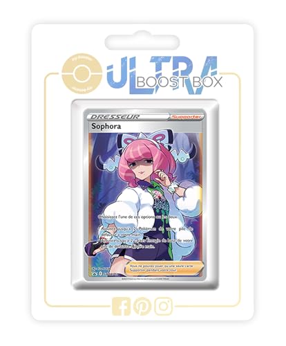 my-booster SWSH06-FR24-UB-SWSH302 Sophora SWSH302 Full Art, Ultraboost X Epée et Bouclier 6 Règne de Glace, Box mit 10 französisch Pokémon-Karten my-booster SWSH06-FR24-UB-SWSH302 Sophora SWSH302 Full Art, Ultraboost X Epée et Bouclier 6 Règne de Glace, Box mit 10 französisch Pokémon-Karten von my-booster