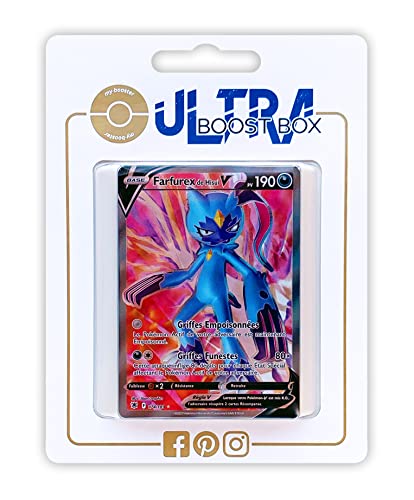 Farfurex de Hisui V (Hisui-Snieboss V) 174/189 Full Art - Ultraboost X Epée et Bouclier 10 Astres Radieux - Box mit 10 französisch Pokémon-Karten Farfurex de Hisui V (Hisui-Snieboss V) 174/189 Full Art - Ultraboost X Epée et Bouclier 10 Astres Radieux - Box mit 10 französisch Pokémon-Karten von my-booster