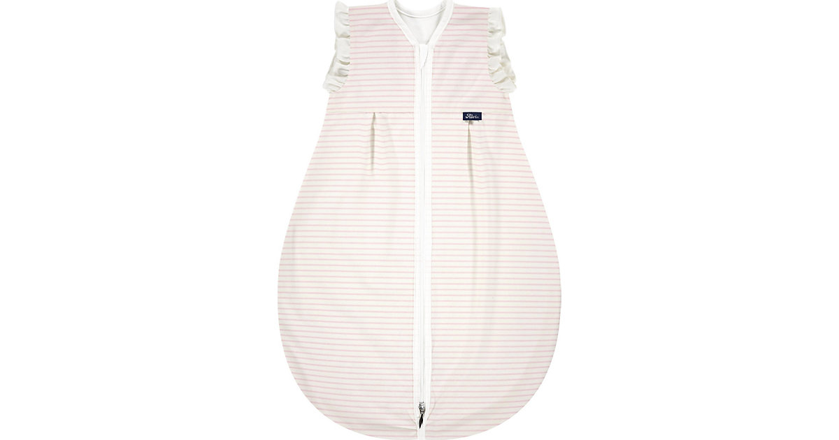 Schlafsack Mäxchen, Thermo Organic Cotton , mit Volants, rosé - TOG 3,0 - 70 cm rosa/weiß Schlafsack Mäxchen, Thermo Organic Cotton , mit Volants, rosé - TOG 3,0 - 70 cm rosa/weiß von myToys COLLECTION