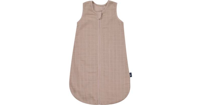 Mull-Schlafsack - TOG 0,5 - uni cappucino 110 braun von myToys COLLECTION