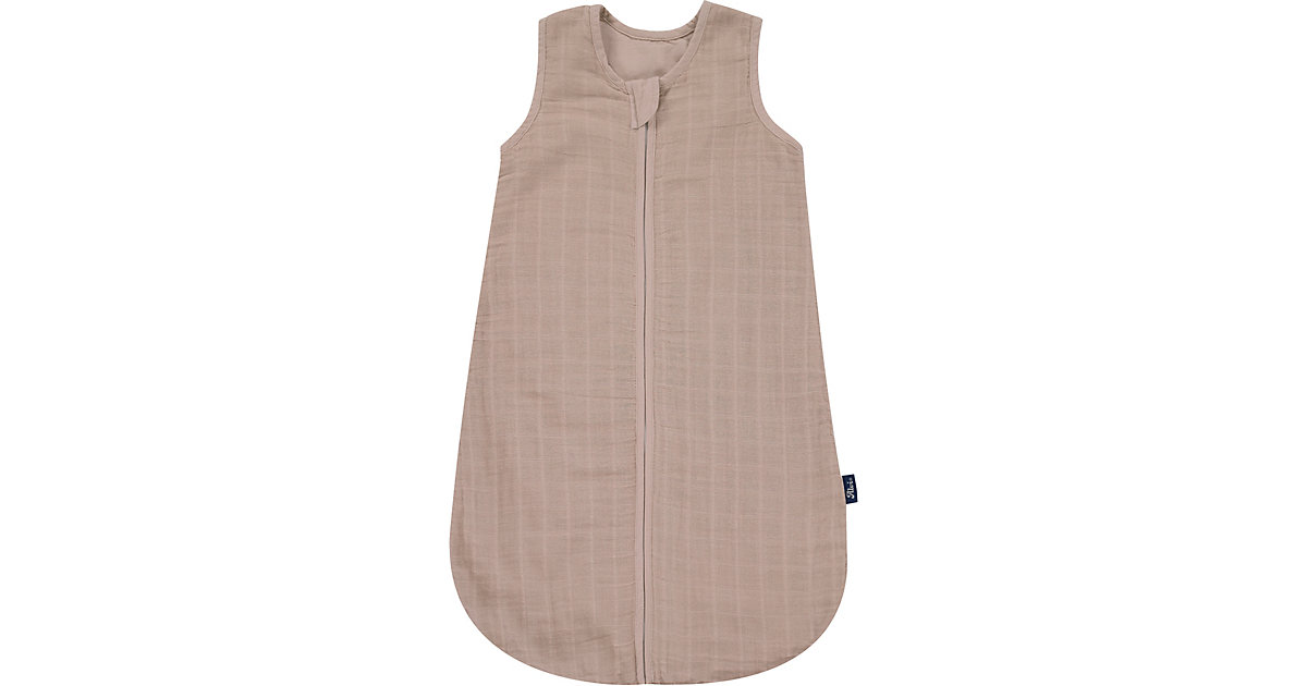 Mull-Schlafsack - TOG 0,5 - uni cappucino 70 braun von myToys COLLECTION