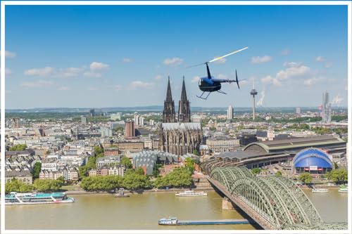 mydays Geschenkgutschein: Hubschrauber-Rundflug über Köln von mydays