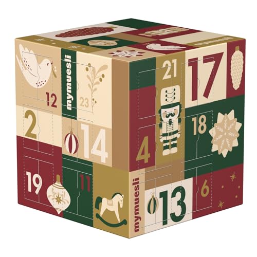 mymuesli Müsli & Porridge Adventskalender 2025 | 12x Müsli, 12x Porridge im praktischen 2go-Portionsbecher - Gesundes Frühstück in Bio-Qualität & ohne Palmöl - Geschenk für Frauen, Männer und Familien mymuesli Müsli & Porridge Adventskalender 2025 | 12x Müsli, 12x Porridge im praktischen 2go-Portionsbecher - Gesundes Frühstück in Bio-Qualität & ohne Palmöl - Geschenk für Frauen, Männer und Familien von mymuesli