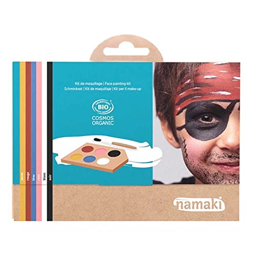 NAMAKI Bio Schminkset, 6-Farben, Regenbogen, Naturkosmetik von namaki