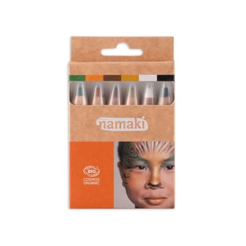 NAMAKI Haut-Farbstifte, Wilde Tiere Set NAMAKI Haut-Farbstifte, Wilde Tiere Set von namaki
