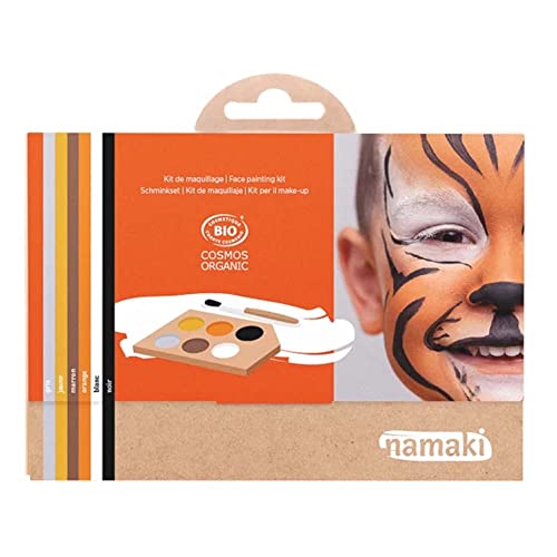 NAMAKI Schminkset, 6-Farben, Wilde Tiere, zertifizierte Naturkosmetik NAMAKI Schminkset, 6-Farben, Wilde Tiere, zertifizierte Naturkosmetik von namaki