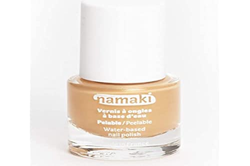 Namaki Gold Nagellack für Kinder, abziehbar, VO1 von namaki