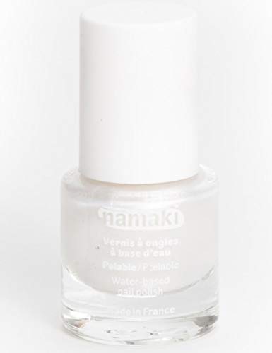 Namaki 110205 Veganer abziehbarer Lack, Enfants unisexes, perlweiß, one size Namaki 110205 Veganer abziehbarer Lack, Enfants unisexes, perlweiß, one size von namaki