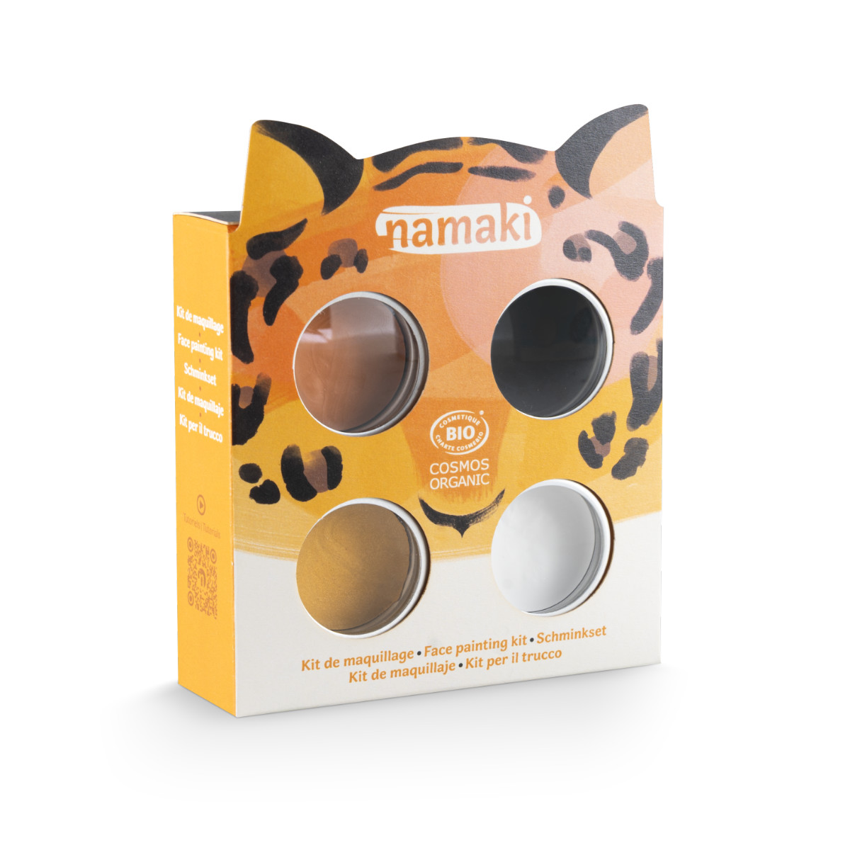 namaki - Kinderschminke "Wilde Tiere" 4er Set von namaki