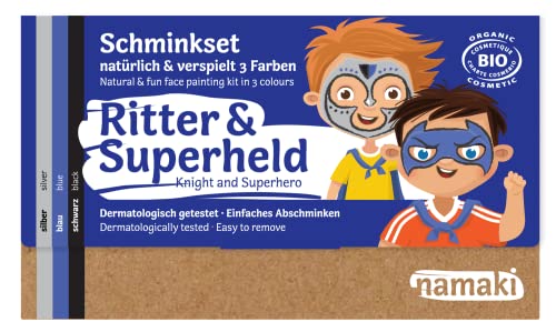 namaki Schminke - Ritter & Superheld - 3 Farben Ritter & Superheld namaki Schminke - Ritter & Superheld - 3 Farben Ritter & Superheld von namaki