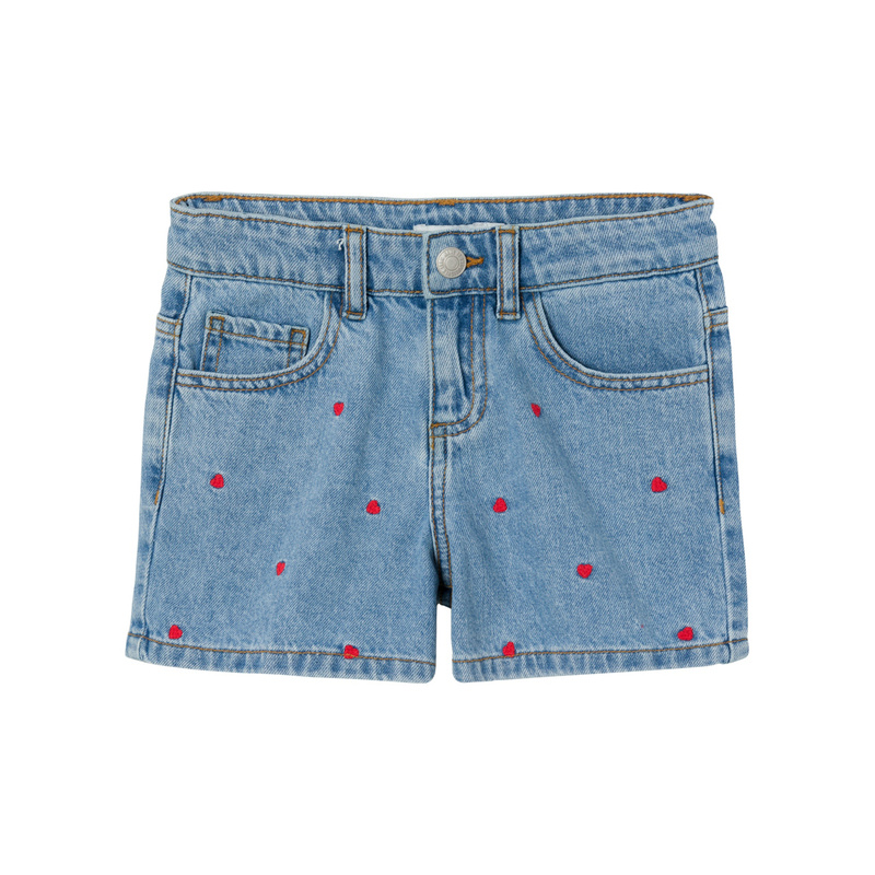 Jeans-Shorts NKFBELLA 3674-BE DOTS in light blue denim von name it