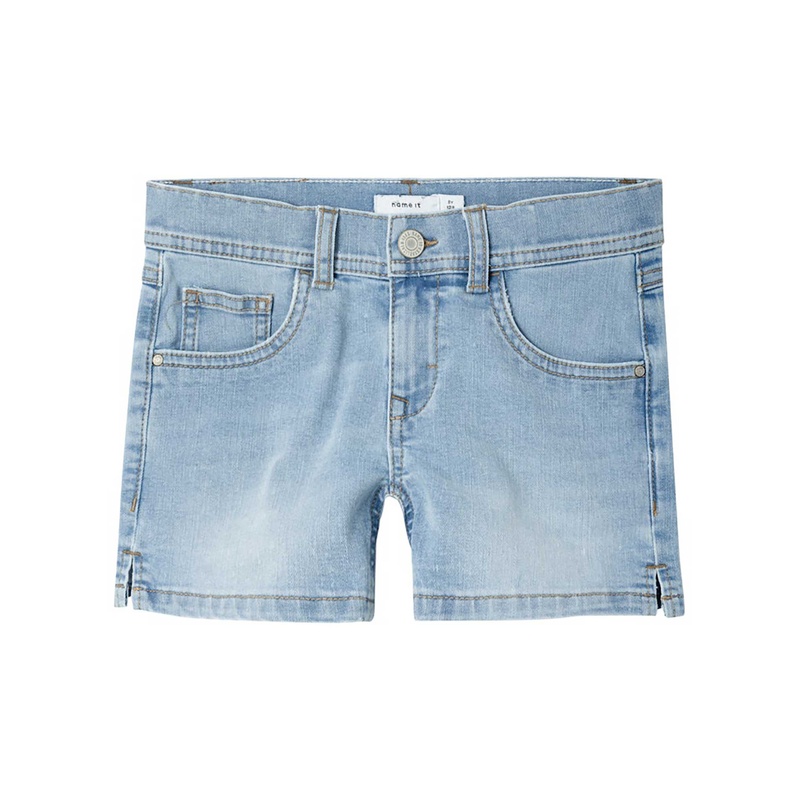 Jeans-Shorts NKFSALLI Slim Fit in light blue denim von name it