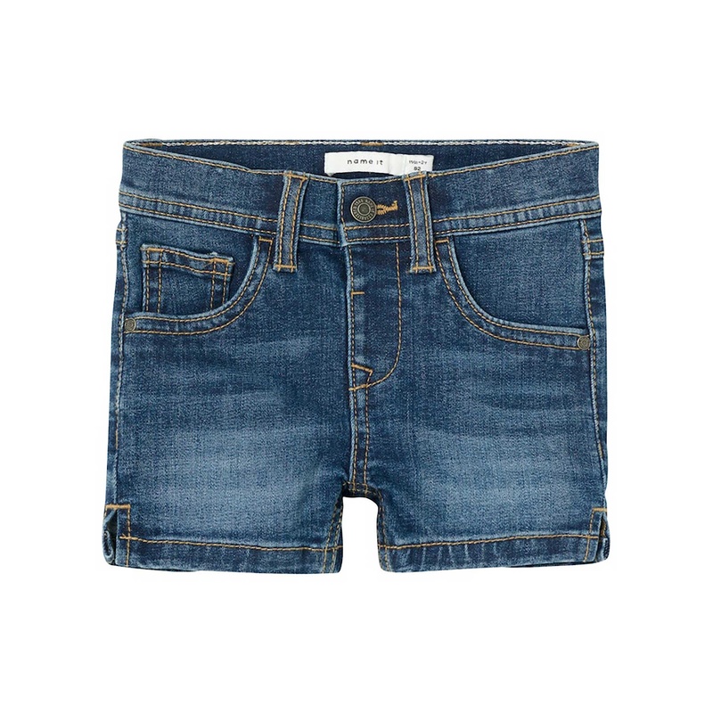 Jeans-Shorts NMFSALLI Slim Fit in dark blue denim von name it