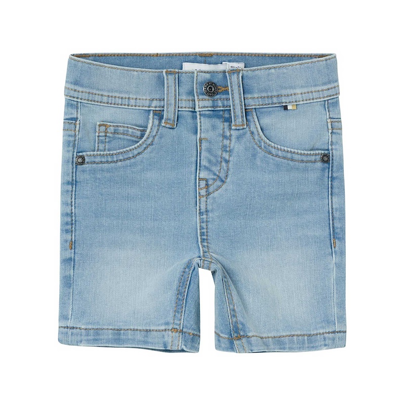 Jeans-Shorts NMMSILAS Slim Fit in light blue denim von name it