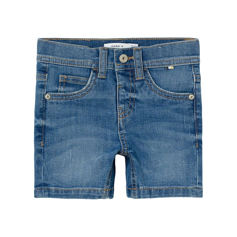 Jeans-Shorts NMMSILAS Slim Fit in medium blue denim von name it