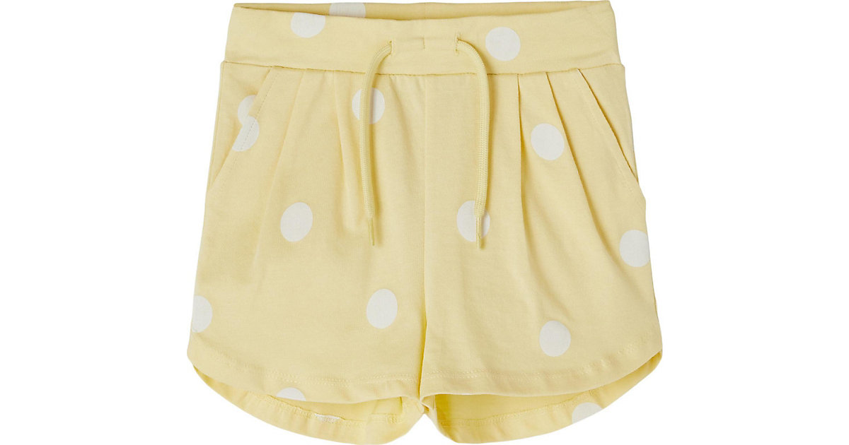 Shorts NMFHELLE Mädchen gelb Gr. 116  Kinder von name it