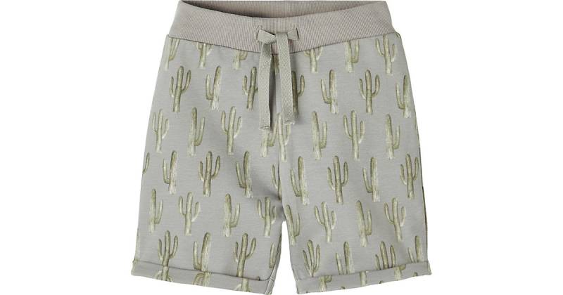 Shorts NMMHUGO Jungen, Organic Cotton grün Gr. 86  Kinder von name it