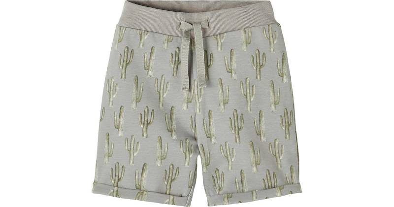 Shorts NMMHUGO Jungen, Organic Cotton grün Gr. 86  Kinder von name it