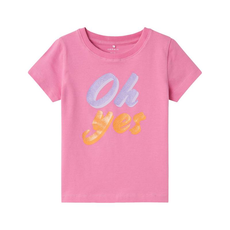 T-Shirt NMFHANNE OH YES in wild orchid von name it