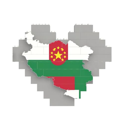 Tadschikistan-Flagge, Karte mit Kreis, Sternen, Druck, herzförmiges Baustein-Puzzle, personalisiertes individuelles Geschenk für Männer und Frauen Tadschikistan-Flagge, Karte mit Kreis, Sternen, Druck, herzförmiges Baustein-Puzzle, personalisiertes individuelles Geschenk für Männer und Frauen von nanger