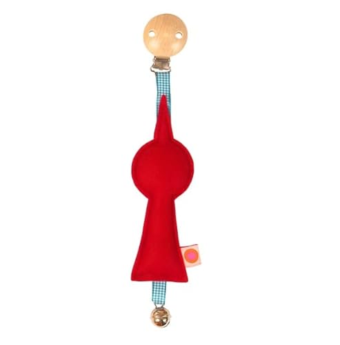 nanito Wagenanhänger - Fernsehturm (rot) von nanito