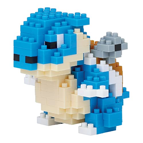 nanoblock Klemmbaustein Set Pokémon Blastoise/Turtok 220 Teile, Geschicklichkeitslevel 3, NBPM-019 von nanoblock