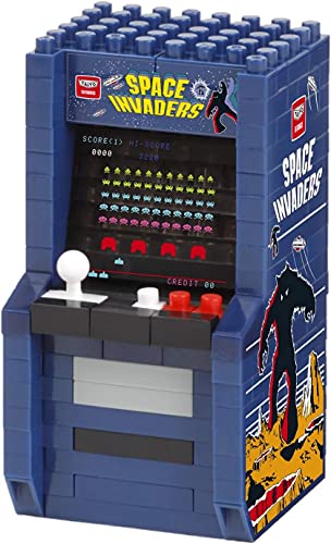 Nanoblock Kawada Space Invaders Cabinet Mikro-Sized Building Block Set: Baukasten, 150 farbige Kunststoffteile, für Jugendliche und Teenager von nanoblock
