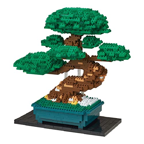 Nanoblock NB039 Bonsai Matsu Spielzeug, Multi von nanoblock