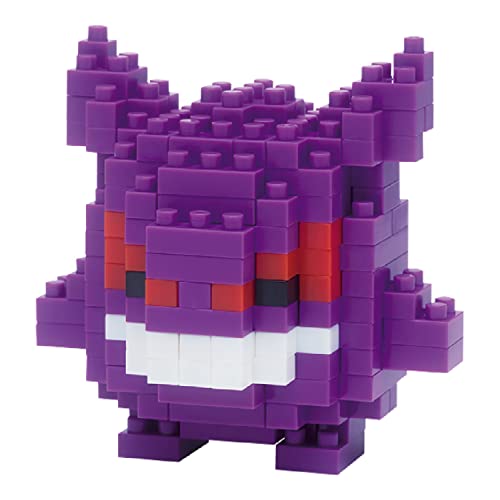 Nanoblock NBPM007 Pokemon Gengar, Colourful von nanoblock