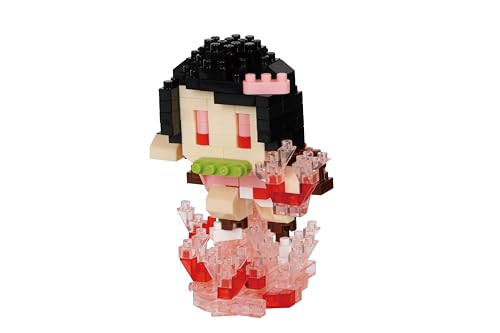 nanoblock - Demon Slayer Kimetsu no Yaiba - Nezuko Kamado (Blutdämonenkunst), Charaktersammlung Serie Bauset von nanoblock