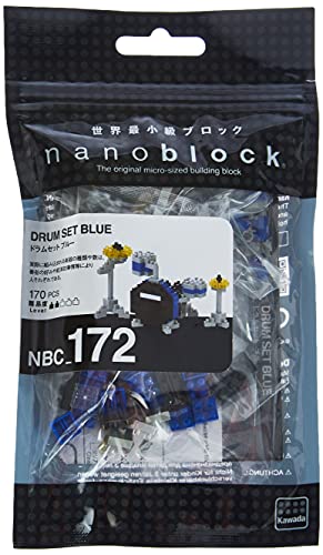 nanoblock NAN-NBC172 Drum Kit Toy, Multicolor von nanoblock